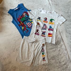 CLEARANCE: Boy’s Marvel Pj Set